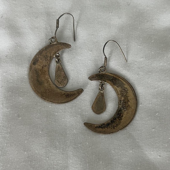 Vintage Moon Multicoloured Women’s Dangle Earrings - Picture 4 of 5